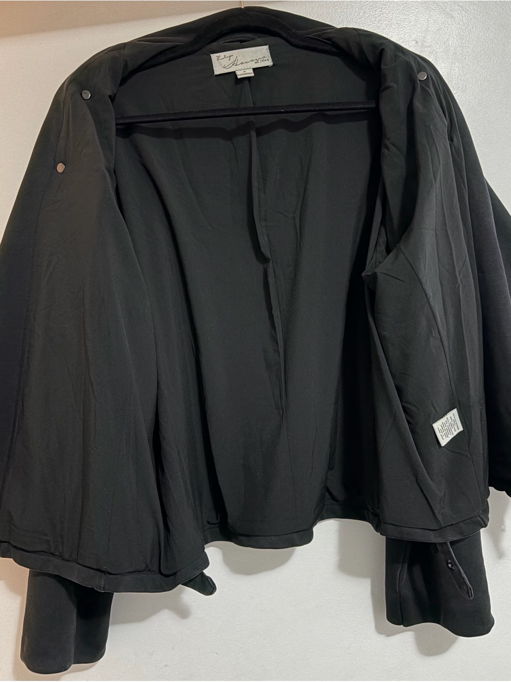 Vintage Havana Black Moto Jacket - Picture 3 of 13